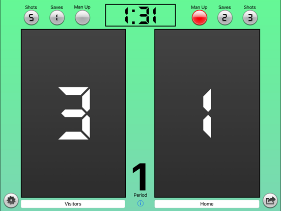 Swipe Scoreboard iPad screenshot 5 - Sports app