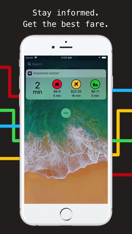 Passenger Widget for Uber