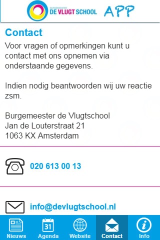 Burgemeester de Vlugtschool screenshot 2