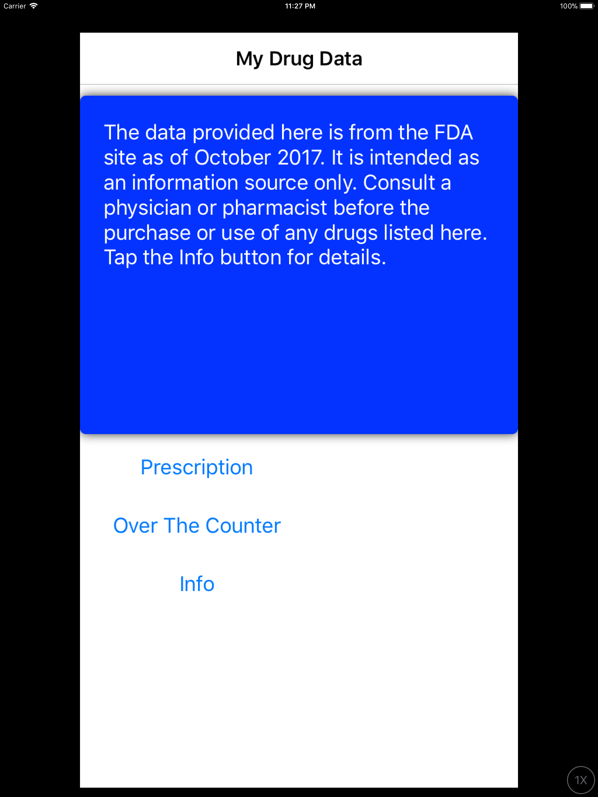 My Drug Data