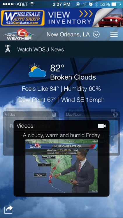 WDSU Exact Weather