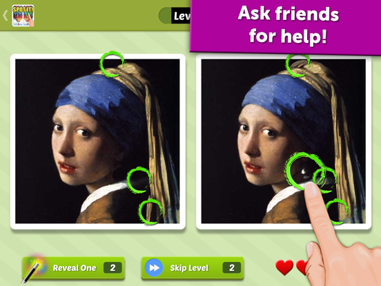 Guess the Difference? Spot It! iPad screenshot 5 - Games app