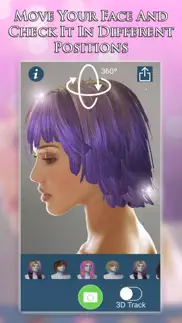 hair 3d - change your look iphone screenshot 2