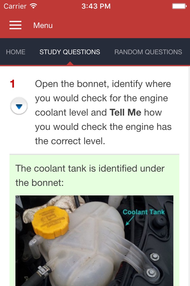 Show Me Tell Me Driving Guide screenshot 3