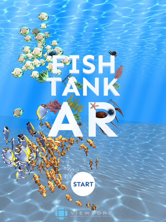 Fish Tank AR iPad screenshot 3 - Entertainment app