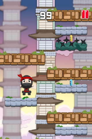 Ninja Escape - Skyrocket Up screenshot 2