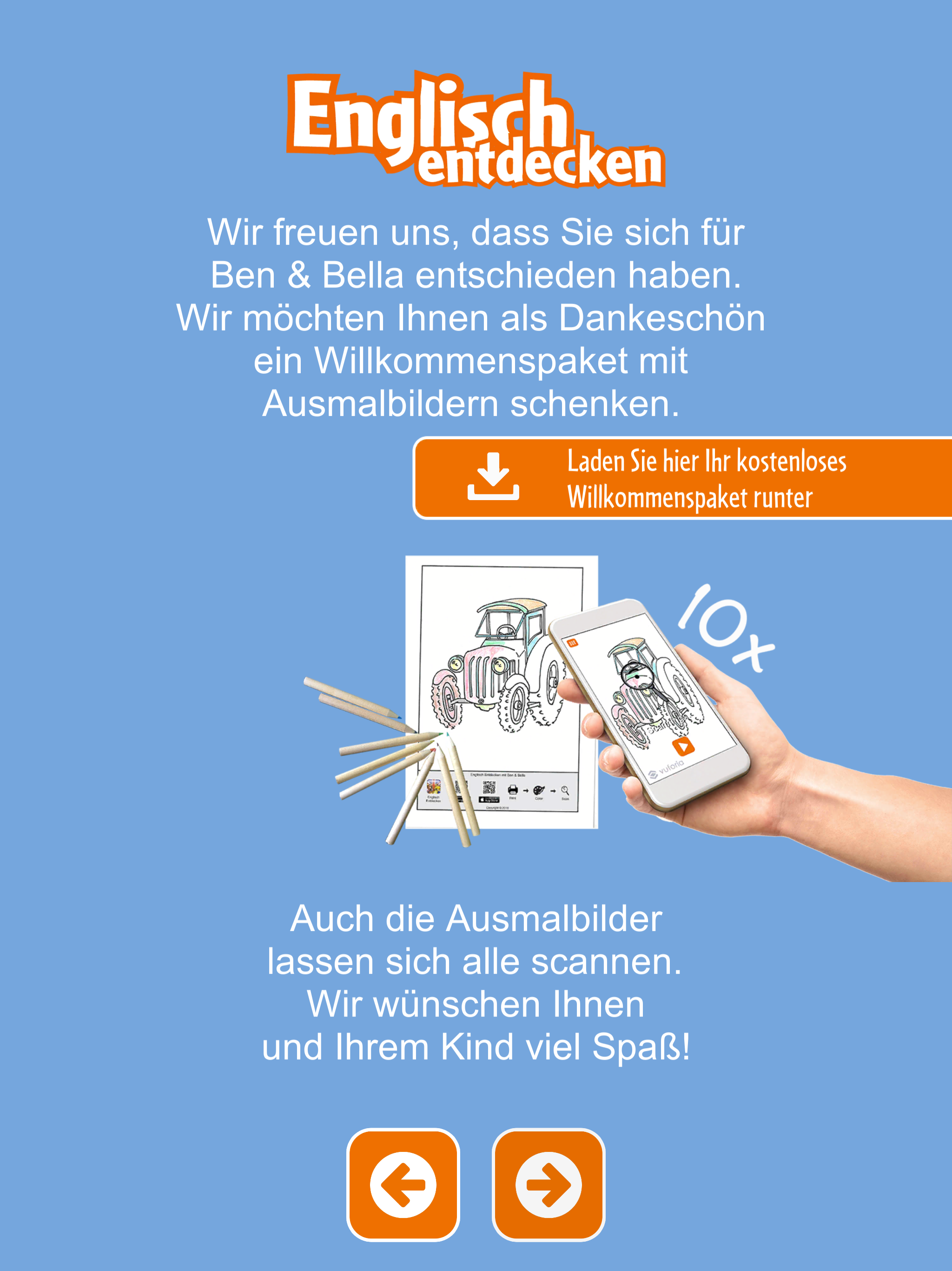 Englisch Entdecken