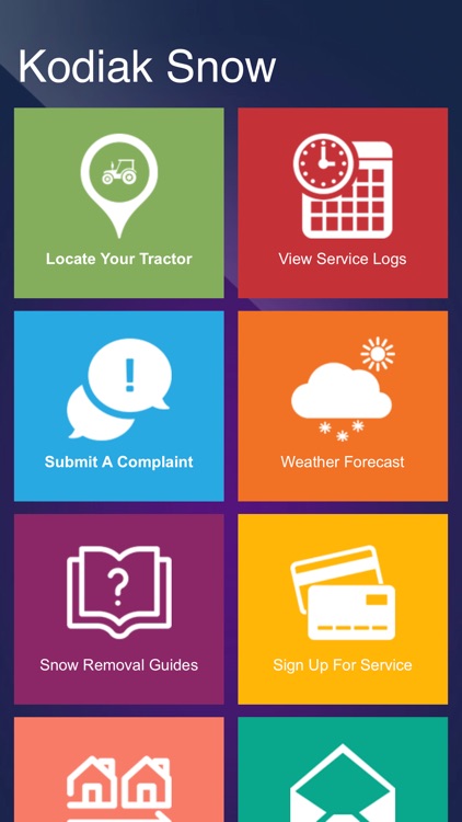 Kodiak Snow Customer Portal