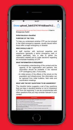Cash in Emergencies Toolkit iPhone image 4