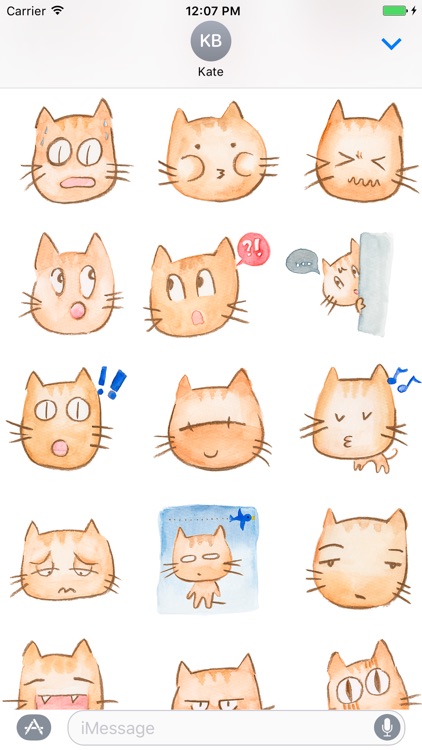 Charlotte The Cat Stickers