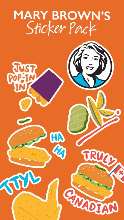 Mary Brown's Stickers