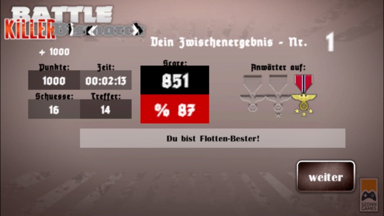 Battle Killer Bismarck screenshot-8