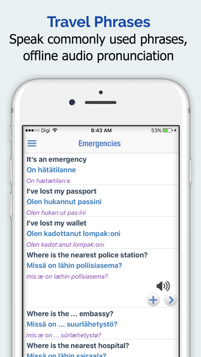 Finnish Dictionary Elite Screenshot