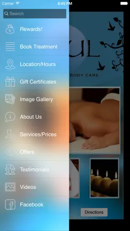 Game screenshot Azul Massage apk