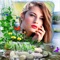 Add beautiful waterfalls photo frames from all over the world to your photo