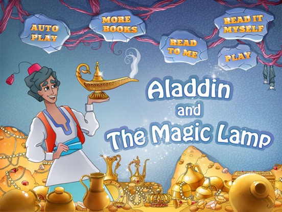 Aladdin & The Magic Lamp iPad app afbeelding 1