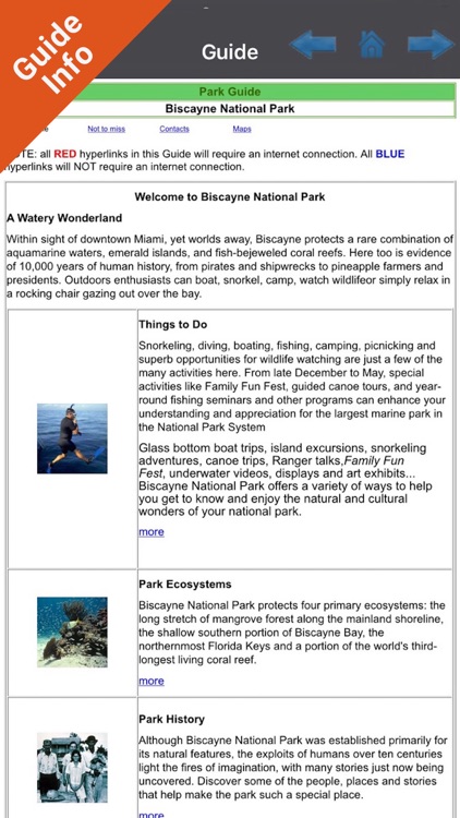 Biscayne National Park - GPS Map Navigator screenshot-3