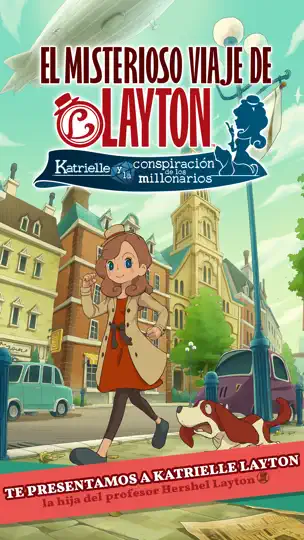 Captura de pantalla de Misterioso Viaje De Layton en iPhone 1
