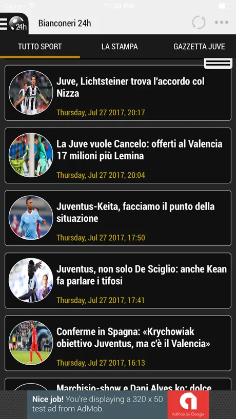 Bianconeri 24h