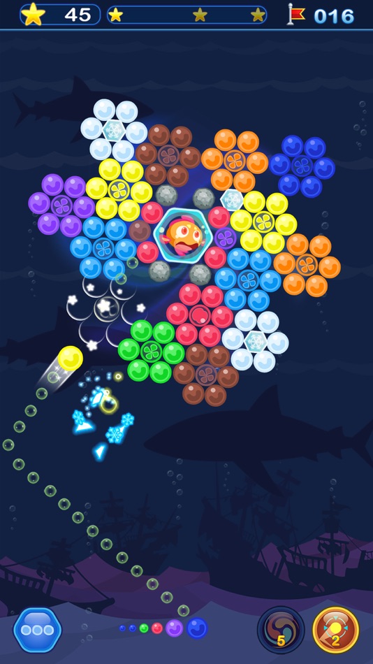 Bubble Shooter - Fish Pop - 2.6 - (iOS)