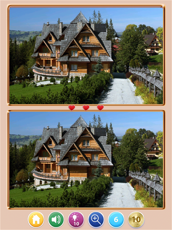 Find The Difference! Houses HD iPad screenshot