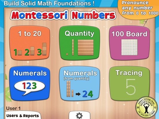 Screenshot #4 pour Montessori Numbers for Kids