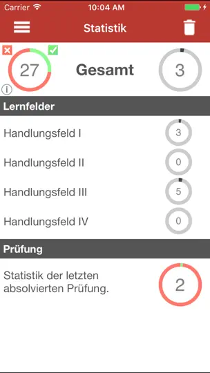 Screenshot von AEVO Trainer auf dem iPhone 4