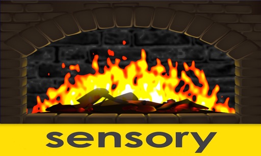 Sensory Flames - Free Fireplace for your TV icon