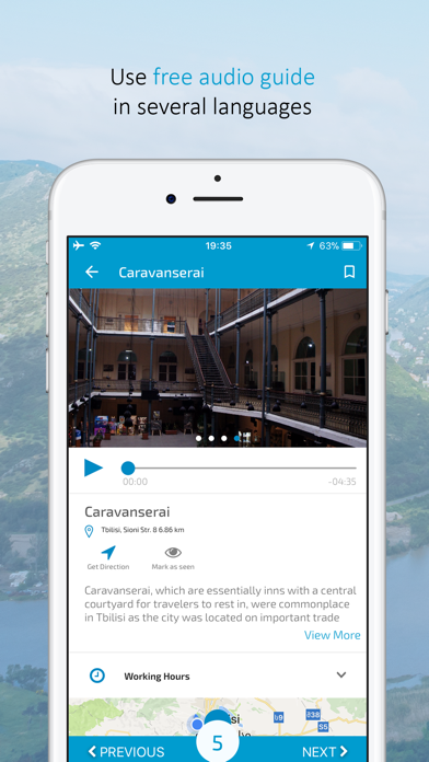 Screenshot #2 pour Guide-U: Georgian Travel App