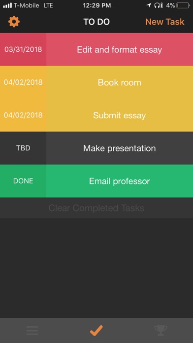 TimeBloqs iPhone screenshot 5 - Productivity app