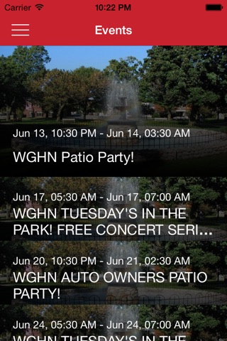 WGHN 92.1 screenshot 4