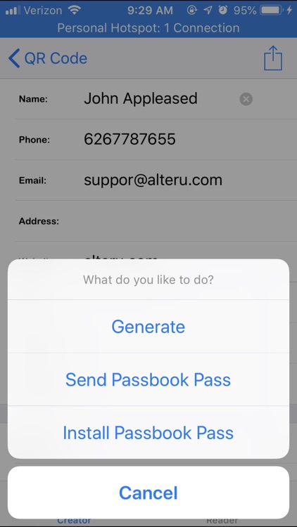 QR Code Reader and Creator screenshot-3