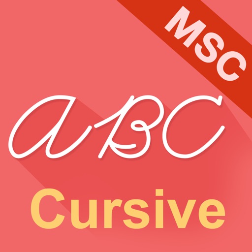 Cursive Writing HD MSC Style icon