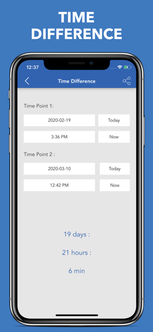 ‎Date & Time Calculator(9 in 1) Screenshot