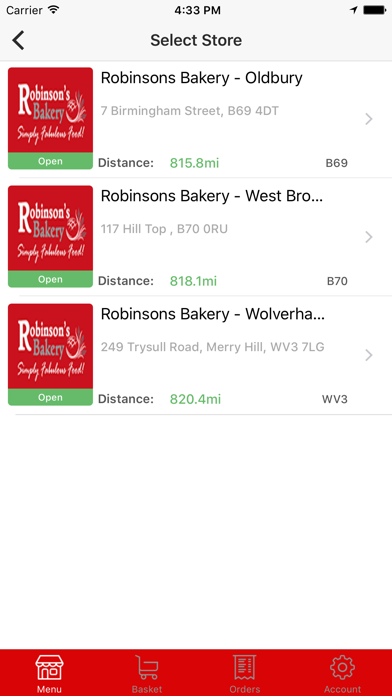 Robinsons Bakery screenshot 3