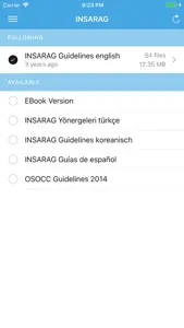 INSARAG.org Guidelines screenshot #1 for iPhone