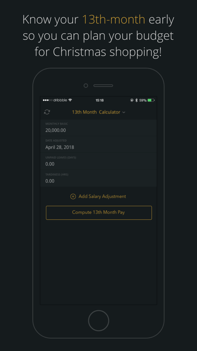 How to cancel & delete Sweldo - Salary Calculator PH from iphone & ipad 4