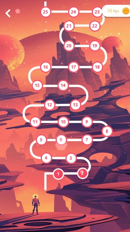 Fill puzzle - Connect the dots