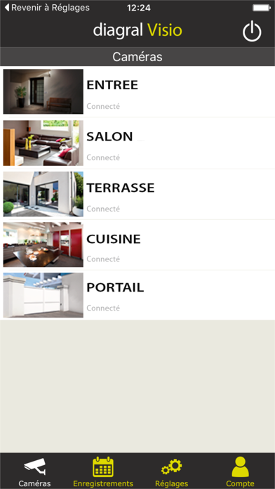 Screenshot #2 pour Diagral Visio