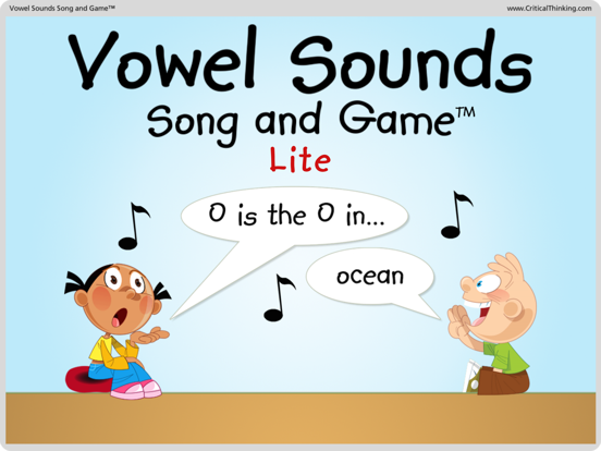 Vowel Sounds Song & Game Liteのおすすめ画像1
