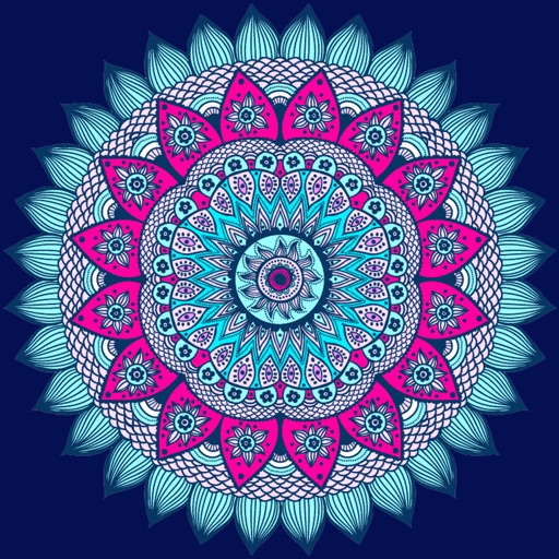 mandalas pixel Art by zomido med