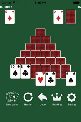 Game screenshot Solitaire / Pyramid apk