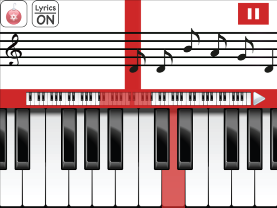 Christmas Piano with Songs iPad app afbeelding 5