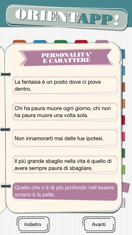 OrientApp! - Prova il test