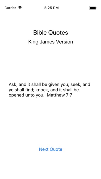 KJV Quotes - Bible Verses screenshot 4