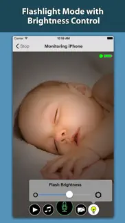 bed time baby monitor camera iphone screenshot 4