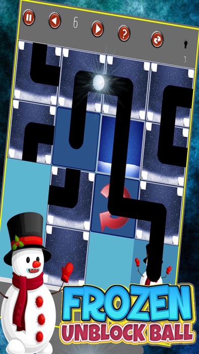 Frozen Unblock Ball screenshot 2