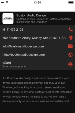 Boston Audio Design screenshot 2