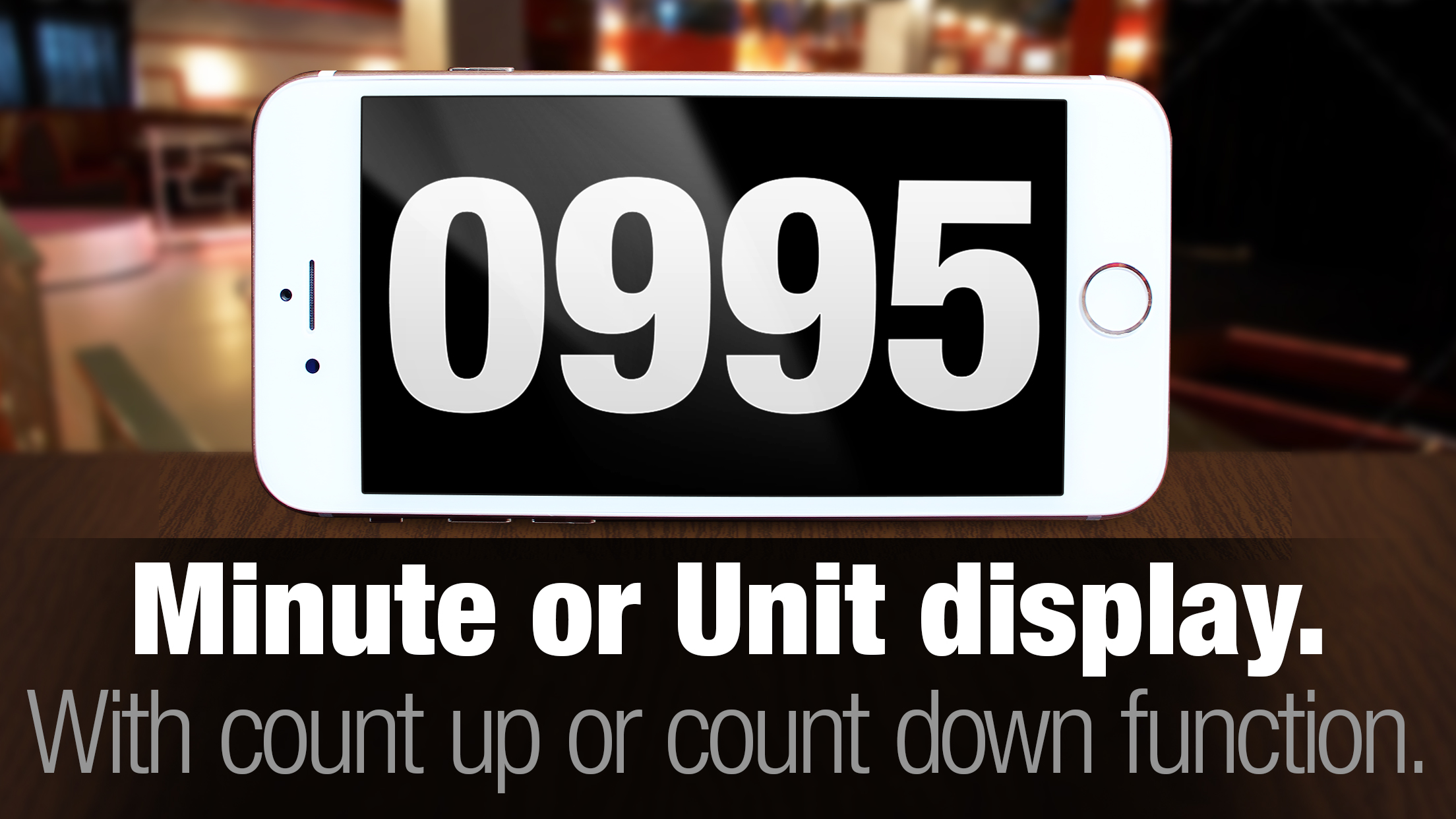 Minimalistic Countdown Timer