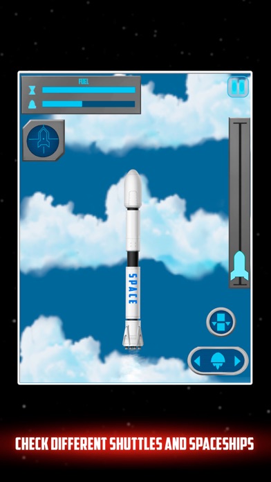 Cosmic Rocket Agency Flight screenshot 3